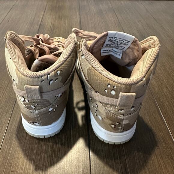 Nike Dunk High Desert Camo Youth Size 3 - Picture 5 of 9